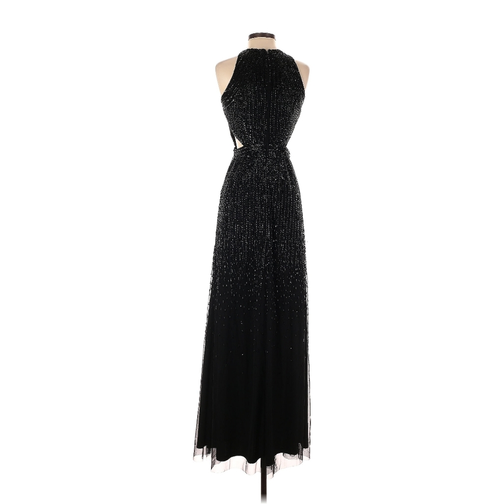 Adrianna Papell Beaded Cocktail Dress - Picture 2 of 4